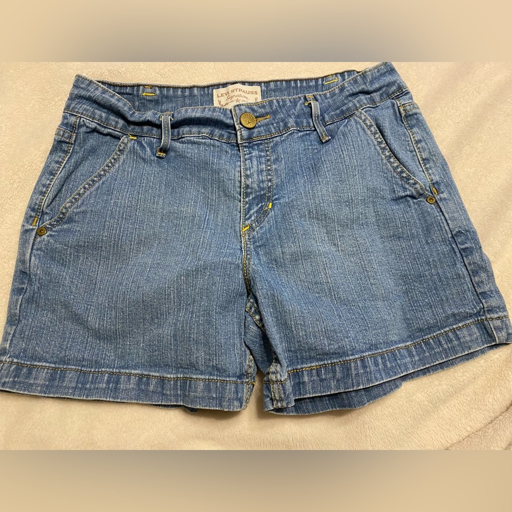 Levi Strauss Signature Jean Shorts Vtg
